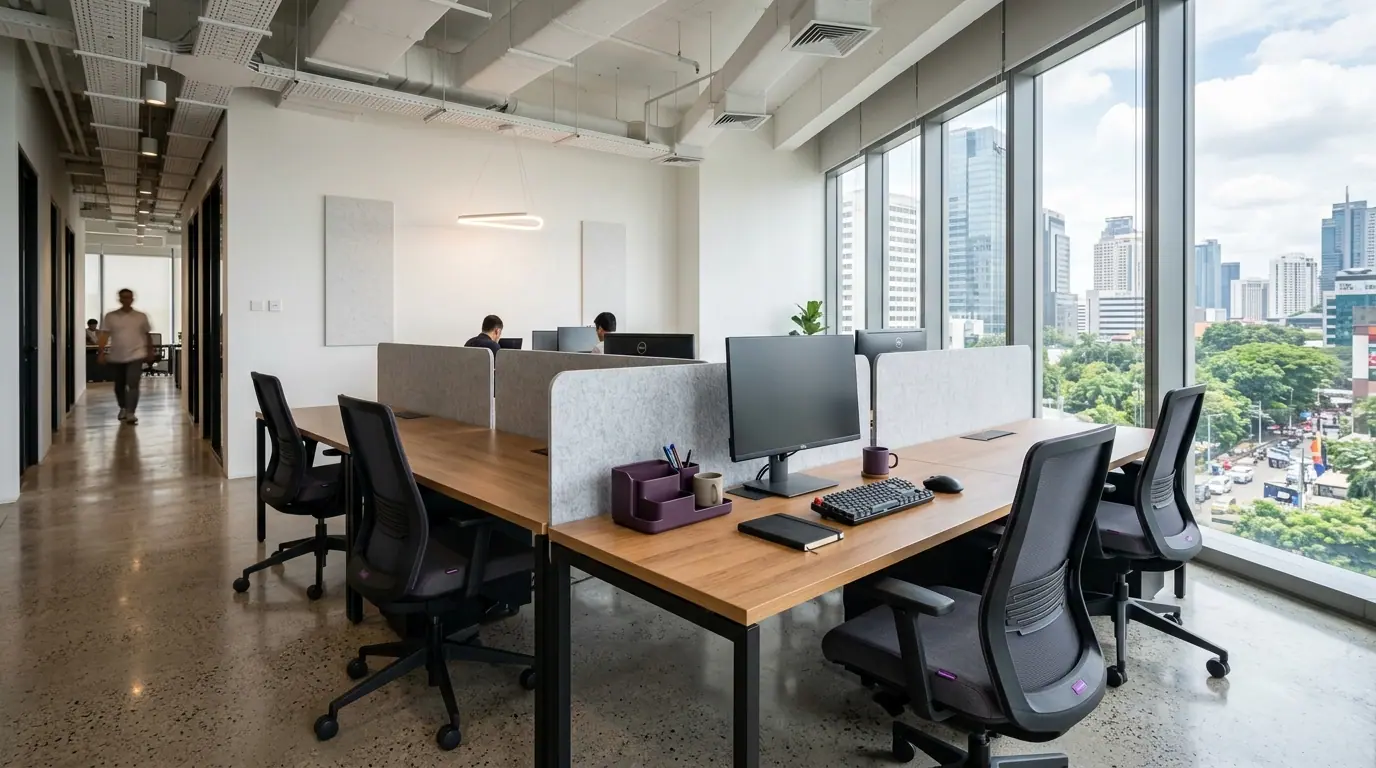Interior Workstation Perkantoran